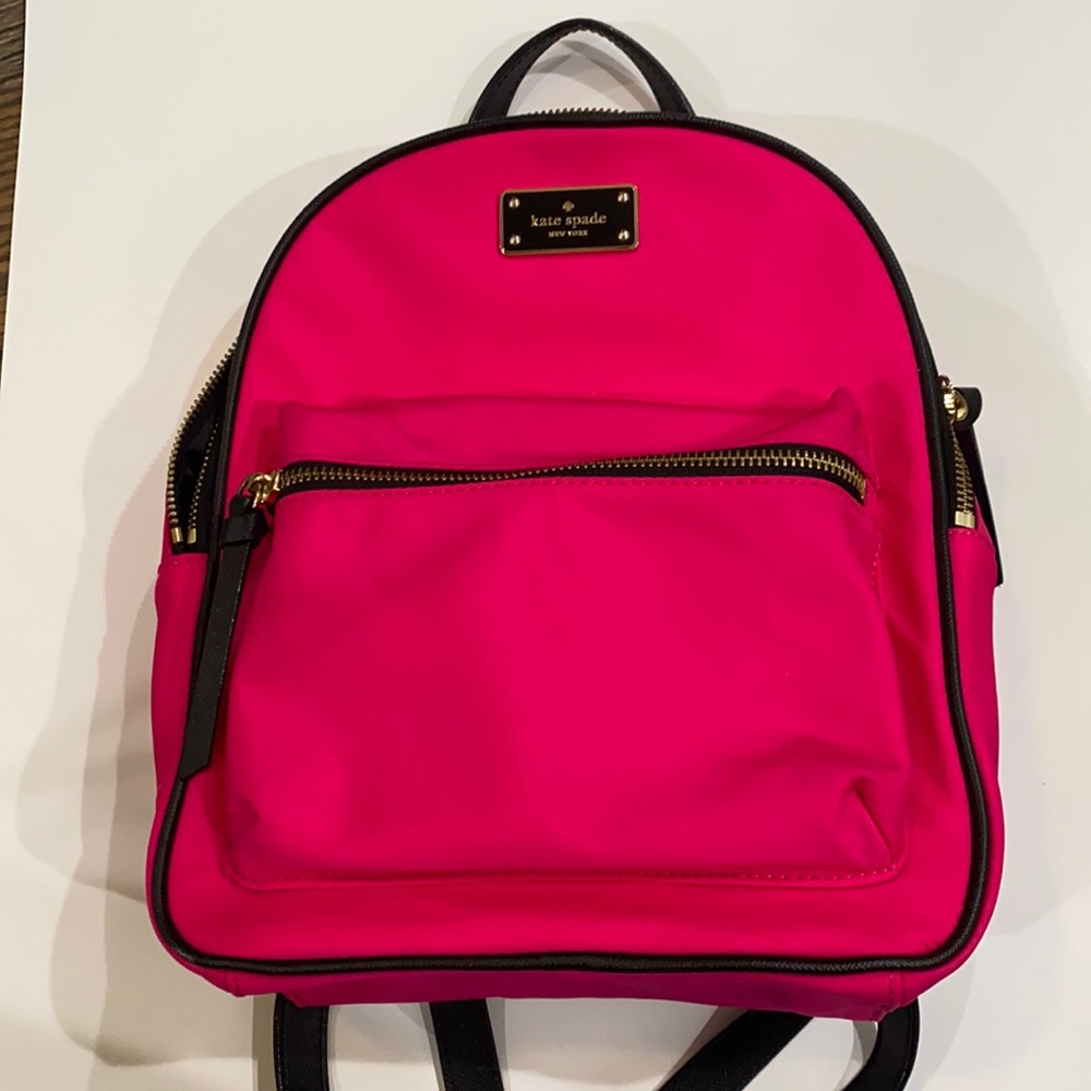 Hot Pink Kate Spade Mini Backpack